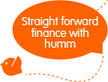 Straight forward finance application with humm