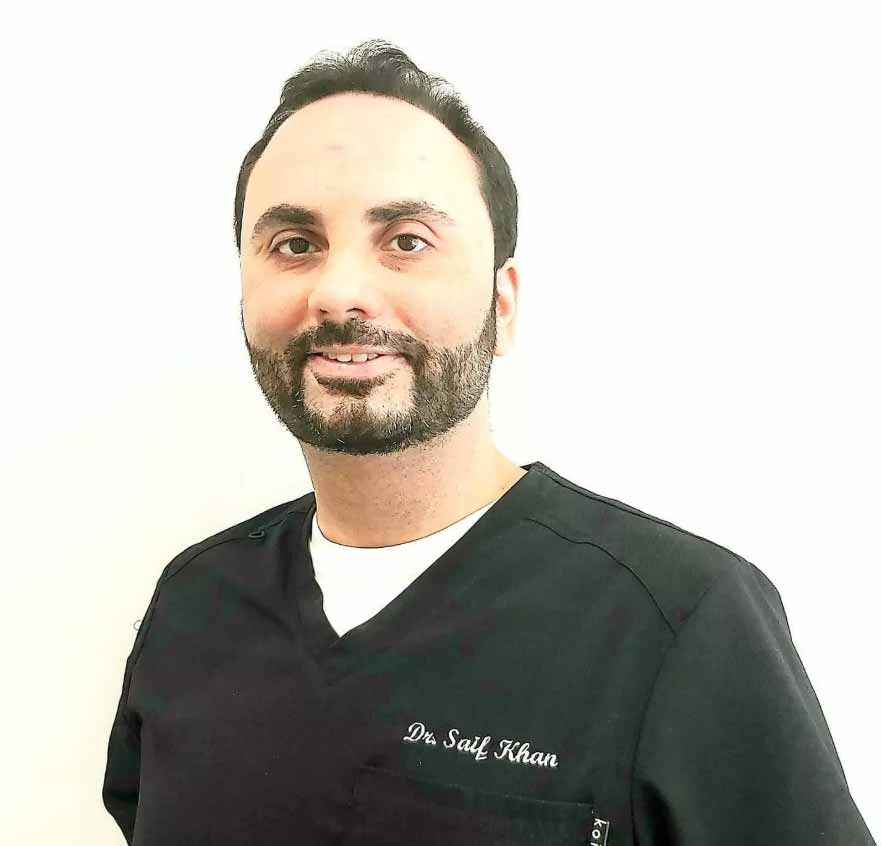 Dr Saifullah Khan BDS, MFD RCS (Ireland), MFDS RCPS (Glasgow), DSCD RCS (Edinburgh), MSc (UK) Dr Saifullah Khan BDS, MFD RCS (Ireland), MFDS RCPS (Glasgow), DSCD RCS (Edinburgh), MSc (UK)